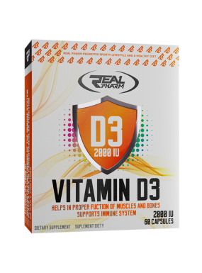 REAL PHARM Vitamin D3 60cap