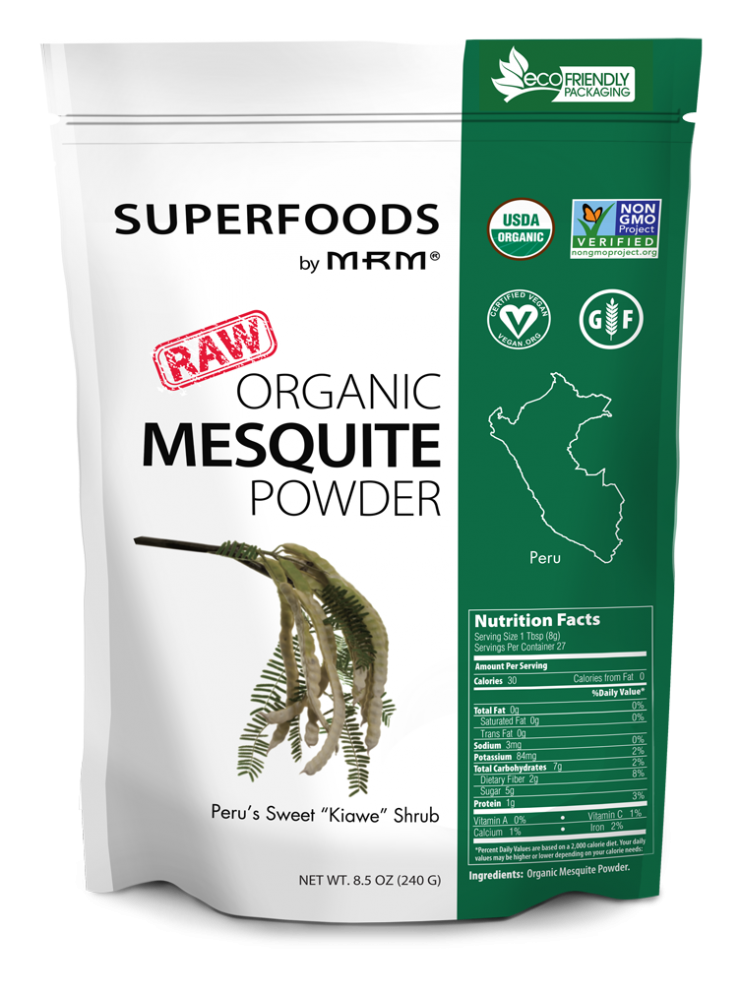 MRM Organic Mesquite Powder 240g
