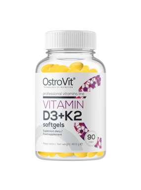 OSTROVIT Vitamin D3+K2 Softgels 90cap